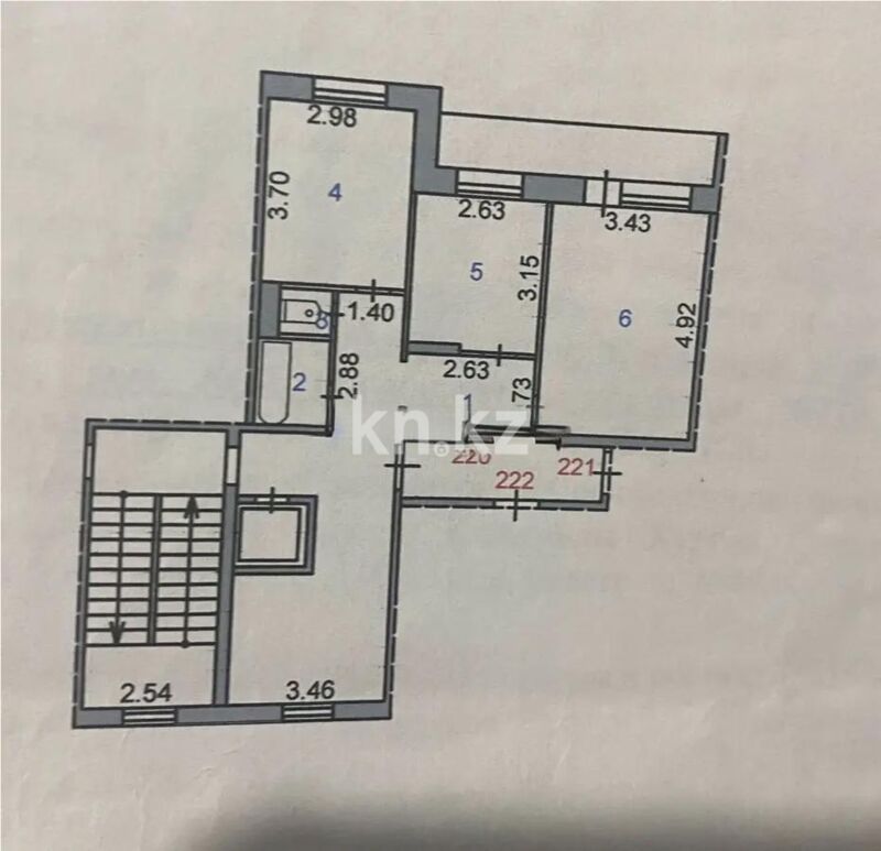 Продажа 2-комнатной квартиры, 48 м² - Продажа двухкомнатных квартир в Майкудуке Караганды - страница 17 фото 2 из 2