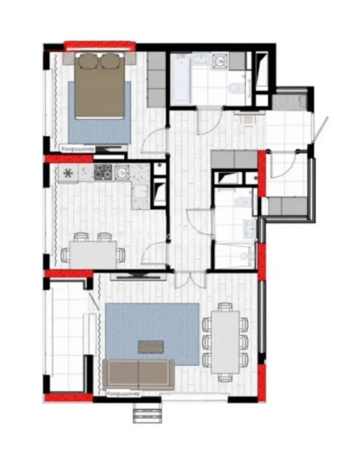 Продажа 2-комнатной квартиры, 71.32 м² - Продажа двухкомнатных квартир от собственников в Астане - страница 7 фото 1 из 1