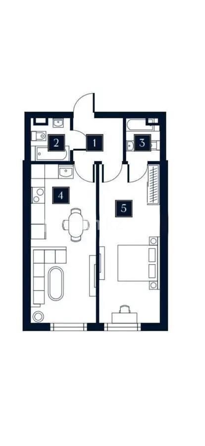 Продажа 3-комнатной квартиры, 60 м² - Продажа трехкомнатных квартир от собственников в Казахстане - страница 11 фото 1 из 1