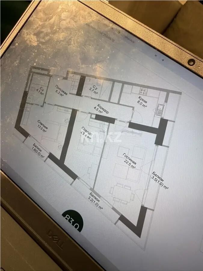 Продажа 3-комнатной квартиры, 83 м² - Продажа квартир от собственников в Алматы - страница 260 фото 1 из 1