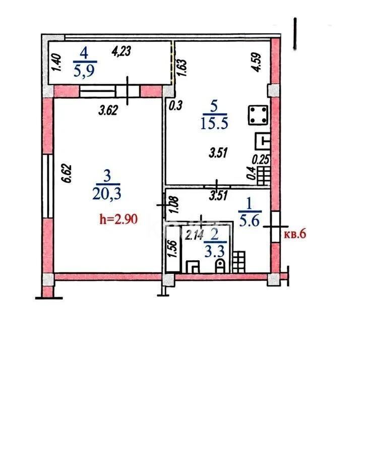 Продажа 1-комнатной квартиры, 50.6 м² - Продажа квартир в Павлодаре фото 5 из 5