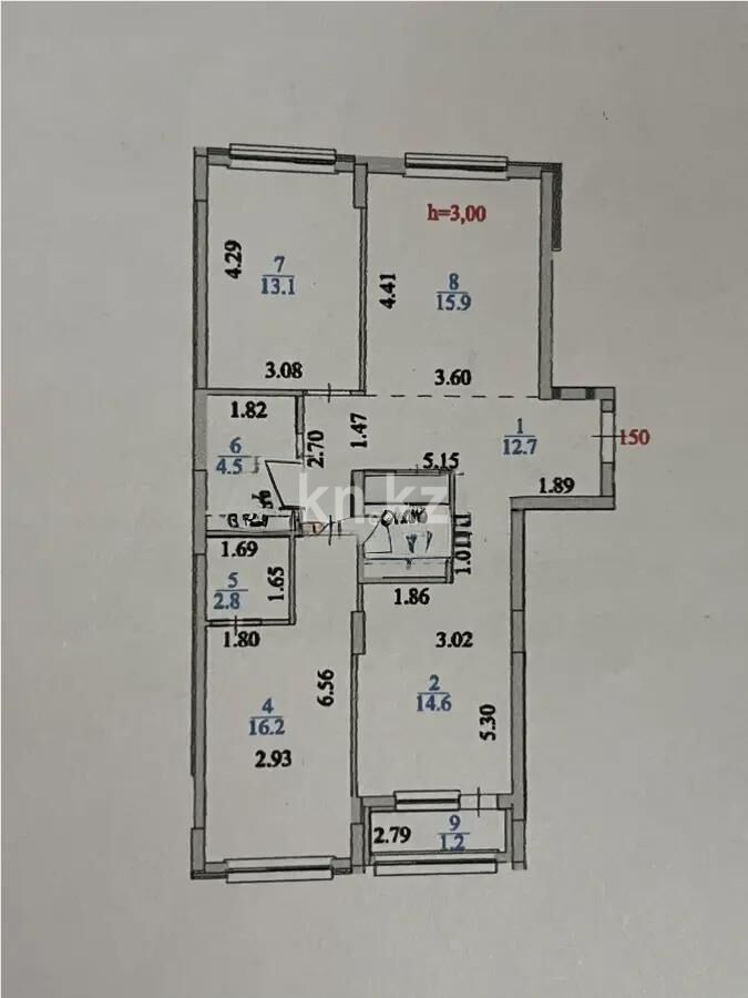 Продажа 3-комнатной квартиры, 83.2 м² - Продажа трехкомнатных квартир от собственников в Астане фото 1 из 1