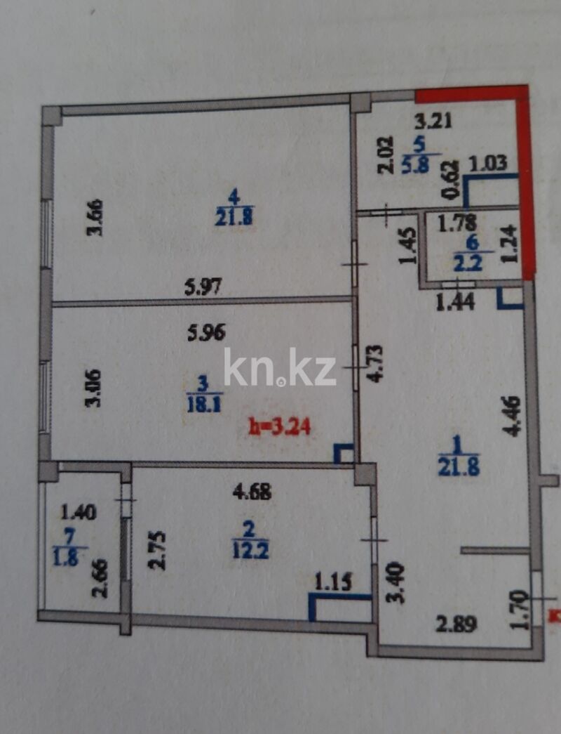 Продажа 2-комнатной квартиры, 85 м² - Продажа квартир в монолитном доме в Астане - страница 8 фото 12 из 12