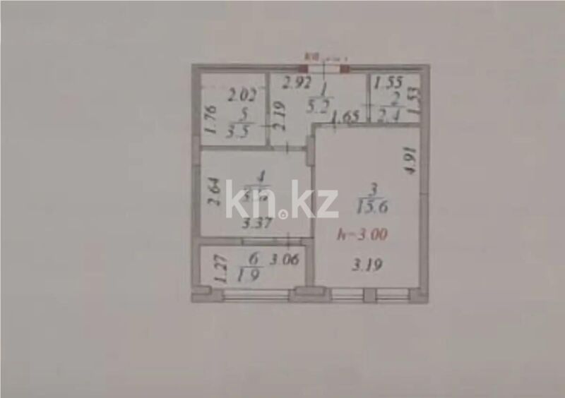 Продажа 1-комнатной квартиры, 37.4 м² - Продажа квартир в Казахстане - страница 71 фото 6 из 6