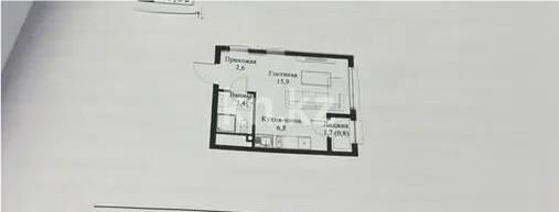 Продажа 1-комнатной квартиры, 30 м² - Продажа однокомнатных квартир в Алатауском р-не Алматы - страница 26 фото 1 из 1
