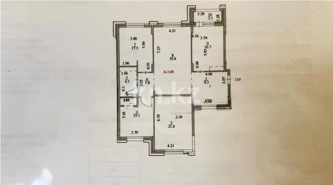 Продажа 4-комнатной квартиры, 130 м² - Продажа квартир в монолитно-каркасном доме в Астане - страница 125 фото 6 из 6
