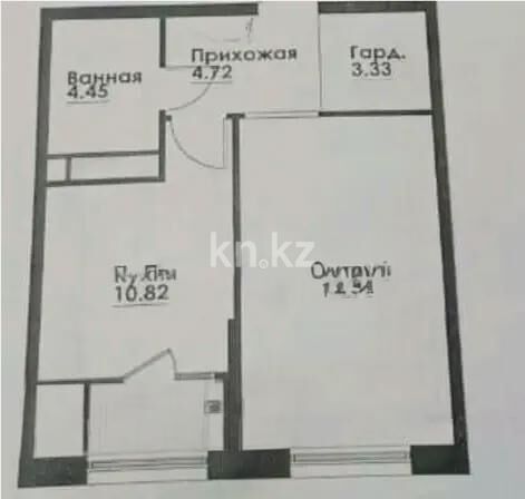 Продажа 1-комнатной квартиры, 42 м² - Продажа однокомнатных квартир в Алатауском р-не Алматы - страница 17 фото 1 из 1