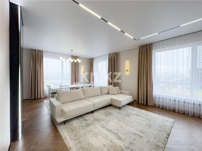 Продажа 3-комнатной квартиры, 103 м² - Продажа трехкомнатных квартир в монолитно-каркасном доме в Астане - страница 2 фото 1 из 6