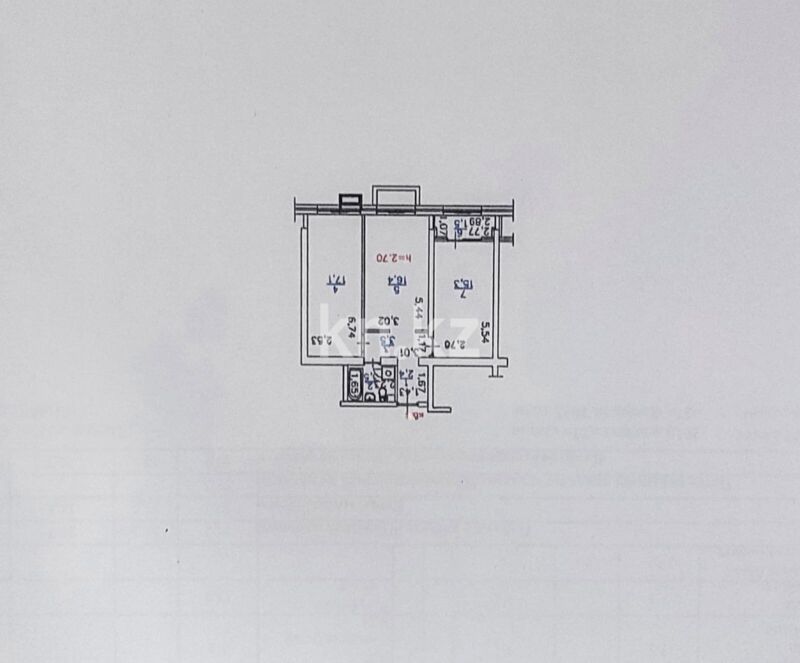 Продажа 2-комнатной квартиры, 60 м² - Продажа двухкомнатных квартир в монолитном доме в Казахстане - страница 7 фото 2 из 33