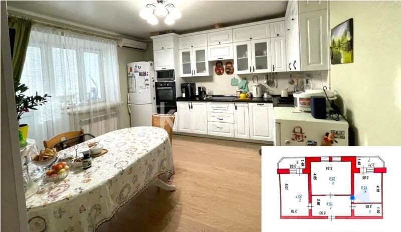 Продажа 2-комнатной квартиры, 90.1 м² - Продажа двухкомнатных квартир в р-не Сарайшык Астаны - страница 16 фото 3 из 5
