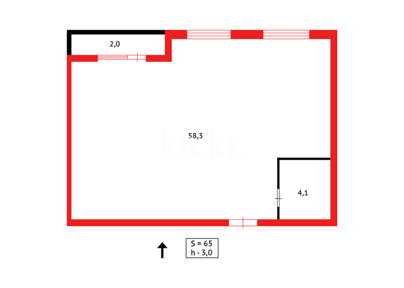 Продажа 2-комнатной квартиры, 65 м² - Продажа двухкомнатных квартир на Юго-Востоке Караганды - страница 12 фото 8 из 13