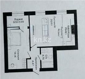 Продажа 2-комнатной квартиры, 57.35 м² - Продажа квартир в кирпичном доме в Астане - страница 218 фото 1 из 1