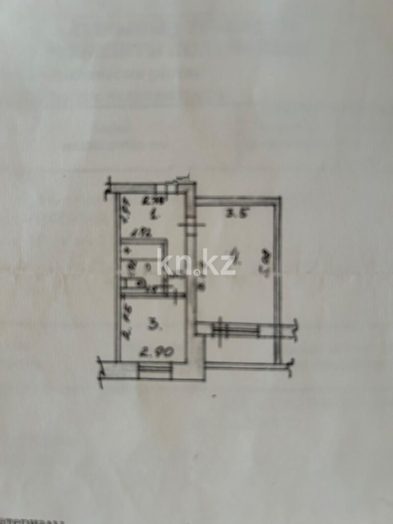 Продажа 1-комнатной квартиры, 38 м² - Продажа однокомнатных квартир в Усть-Каменогорске фото 12 из 15