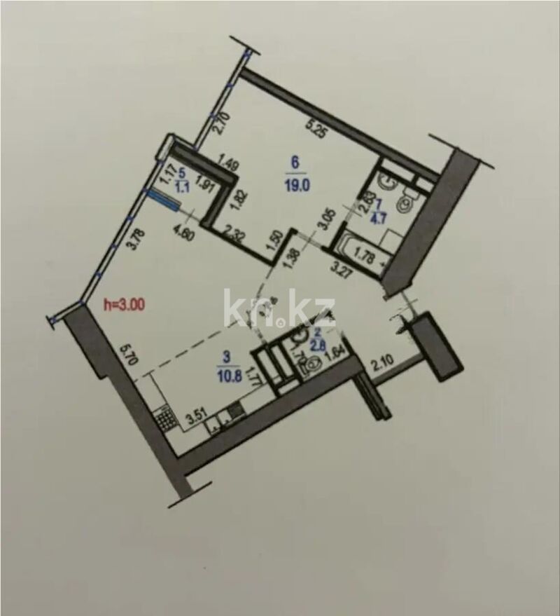 Продажа 2-комнатной квартиры, 67 м² - Продажа двухкомнатных квартир в Бостандыкском р-не Алматы - страница 40 фото 1 из 1