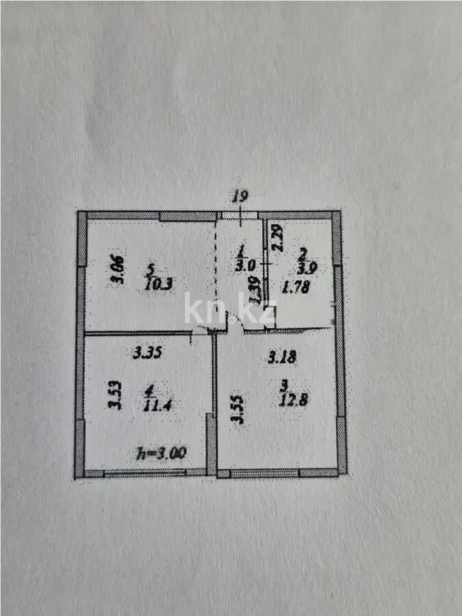 Продажа 2-комнатной квартиры, 41.4 м² - Продажа двухкомнатных квартир в блочном доме в Казахстане - страница 68 фото 6 из 6