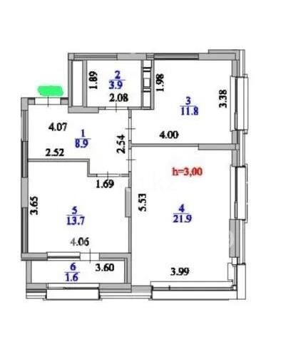 Продажа 2-комнатной квартиры, 62.3 м² - Продажа двухкомнатных квартир в р-не Нура Астаны - страница 47 фото 4 из 4