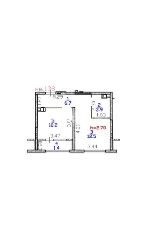 Продажа 1-комнатной квартиры, 34.7 м² - Продажа однокомнатных квартир в Турксибском р-не Алматы - страница 14 фото 1 из 1