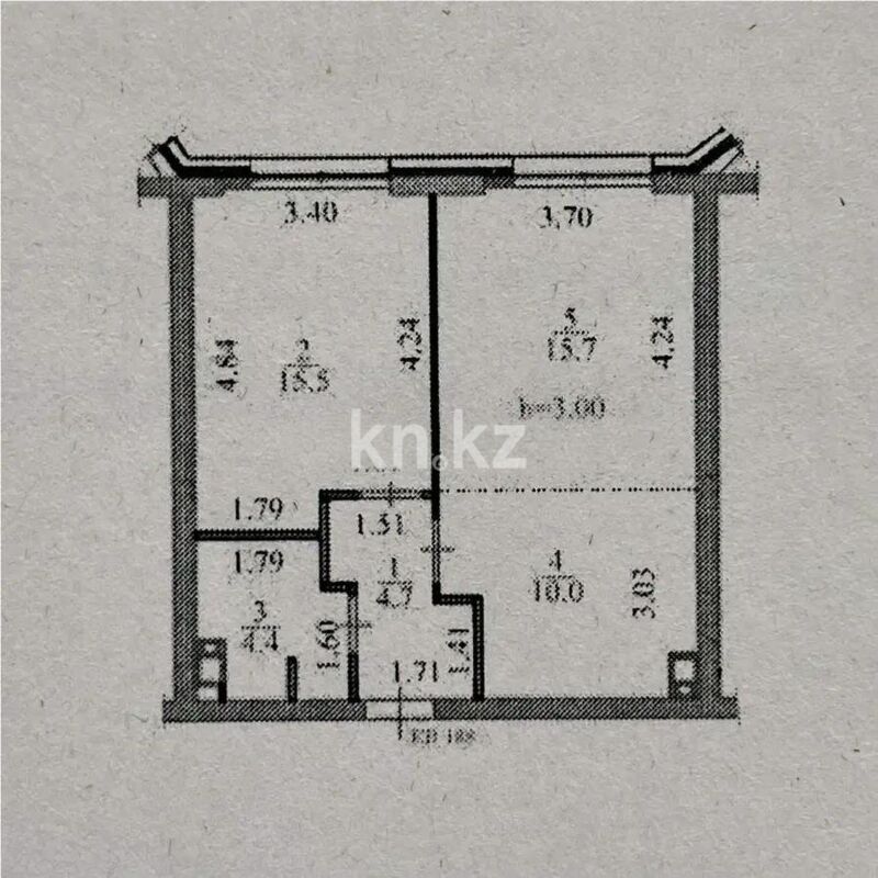 Продажа 2-комнатной квартиры, 52 м² - Продажа квартир от собственников в Алматы - страница 13 фото 1 из 1