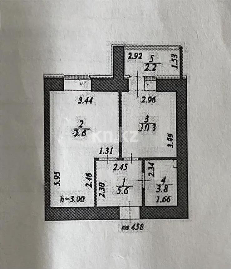 Продажа 1-комнатной квартиры, 39.8 м² - Продажа однокомнатных квартир в р-не Нура Астаны - страница 36 фото 1 из 1