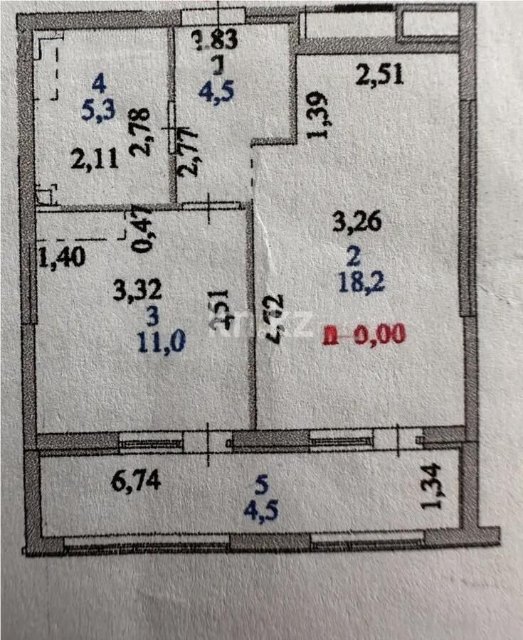 Продажа 1-комнатной квартиры, 43.5 м² - Продажа однокомнатных квартир в р-не Сарыарка Астаны - страница 8 фото 8 из 8