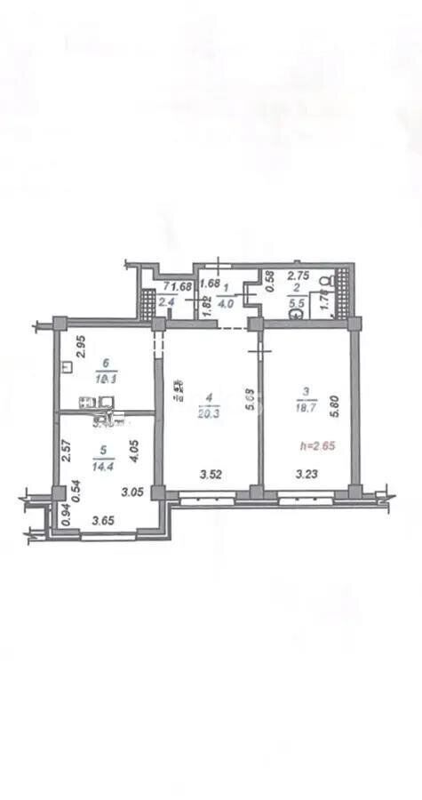 Продажа 3-комнатной квартиры, 75.4 м² - Продажа квартир в новостройках Алматы фото 7 из 7