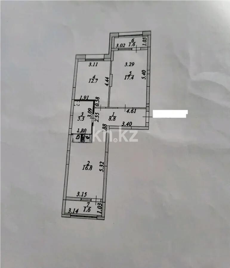 Продажа 2-комнатной квартиры, 64.2 м² - Продажа двухкомнатных квартир в р-не Нура Астаны - страница 51 фото 8 из 8