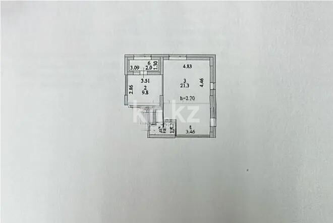 Продажа 2-комнатной квартиры, 58.5 м² - Продажа квартир в блочном доме в Астане - страница 29 фото 4 из 4