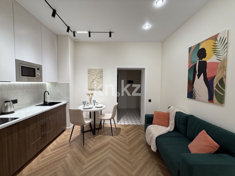 Аренда 1-комнатной квартиры посуточно, 35 м² - Аренда квартир посуточно в Алмалинском р-не Алматы фото 9 из 19