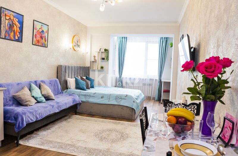Аренда 1-комнатной квартиры посуточно, 33 м² - Аренда однокомнатных квартир посуточно в Казахстане - страница 8 фото 1 из 20