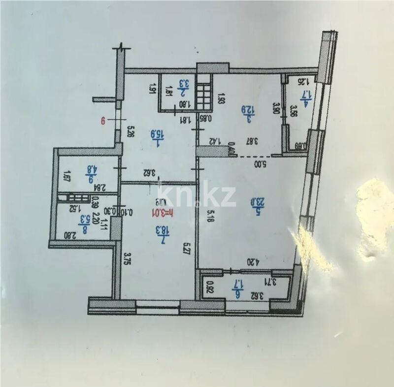 Продажа 2-комнатной квартиры, 93 м² - Аренда квартир помесячно в Акмолинской области фото 5 из 5