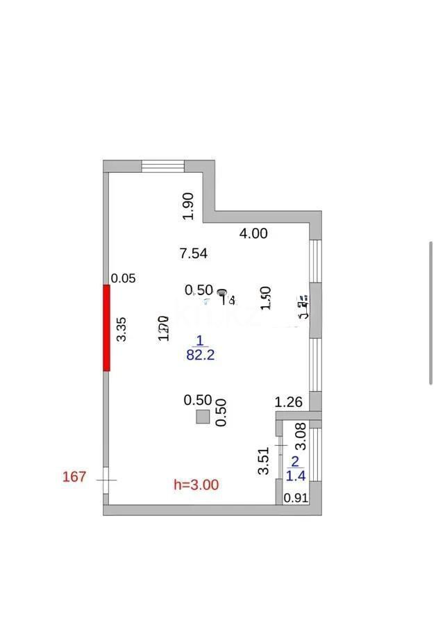 Продажа 3-комнатной квартиры, 82 м² - Продажа квартир в монолитно-каркасном доме в Караганде - страница 9 фото 1 из 1