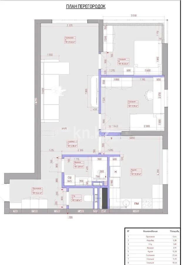 Продажа 3-комнатной квартиры, 77 м² - Продажа квартир в новостройках Алматы без посредников - страница 6 фото 4 из 4