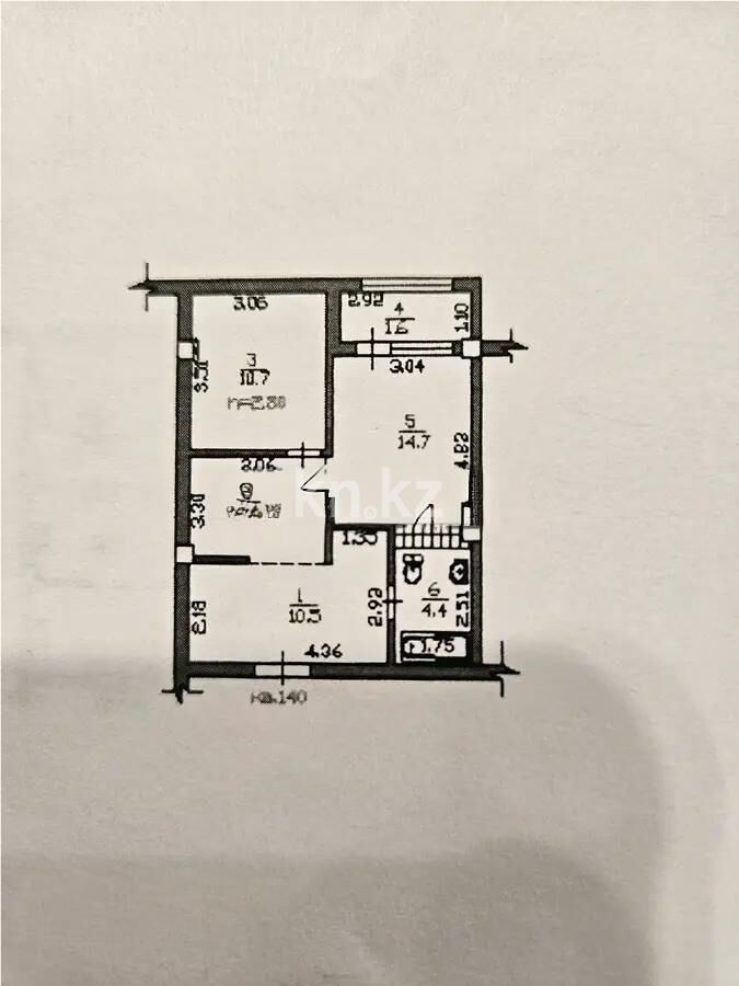 Продажа 2-комнатной квартиры, 52 м² - Продажа двухкомнатных квартир в Ауэзовском р-не Алматы - страница 14 фото 6 из 6