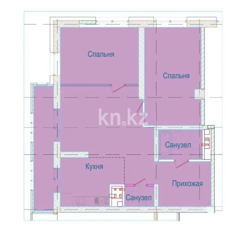 Продажа 3-комнатной квартиры, 99.9 м² - Продажа квартир в Казахстане - страница 253 фото 1 из 1