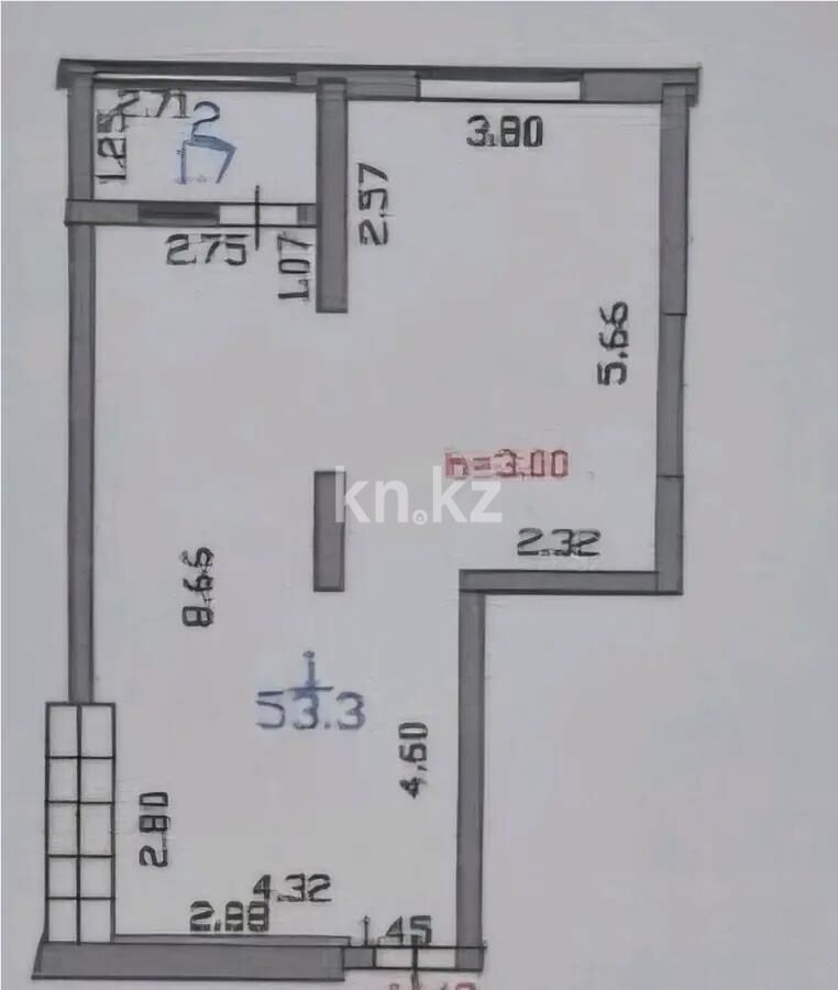 Продажа 2-комнатной квартиры, 55 м² - Продажа квартир от собственников в Алматы - страница 300 фото 5 из 5