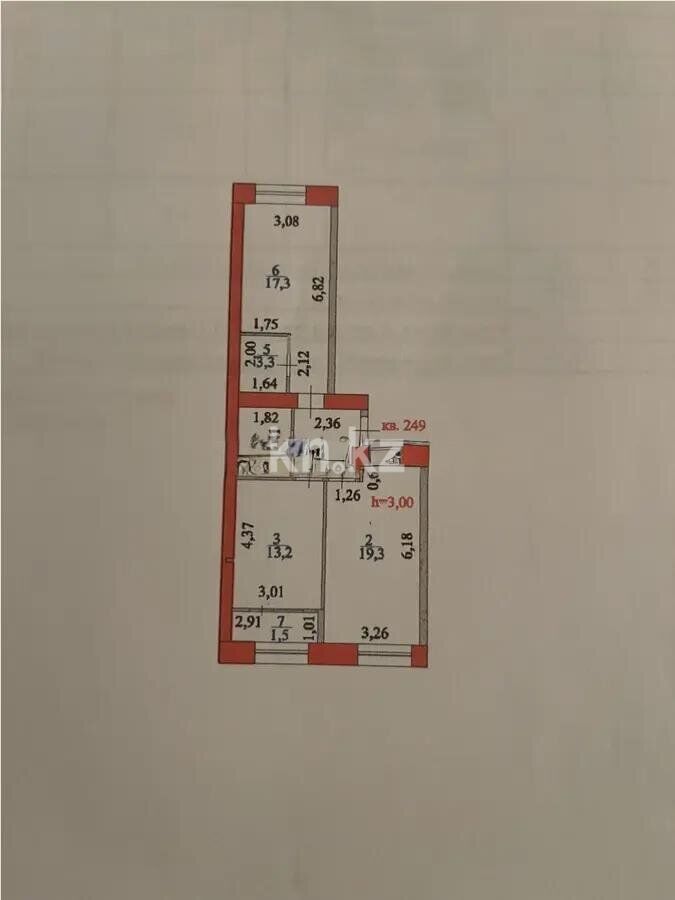 Продажа 2-комнатной квартиры, 65 м² - Продажа двухкомнатных квартир в кирпичном доме в Астане фото 1 из 1