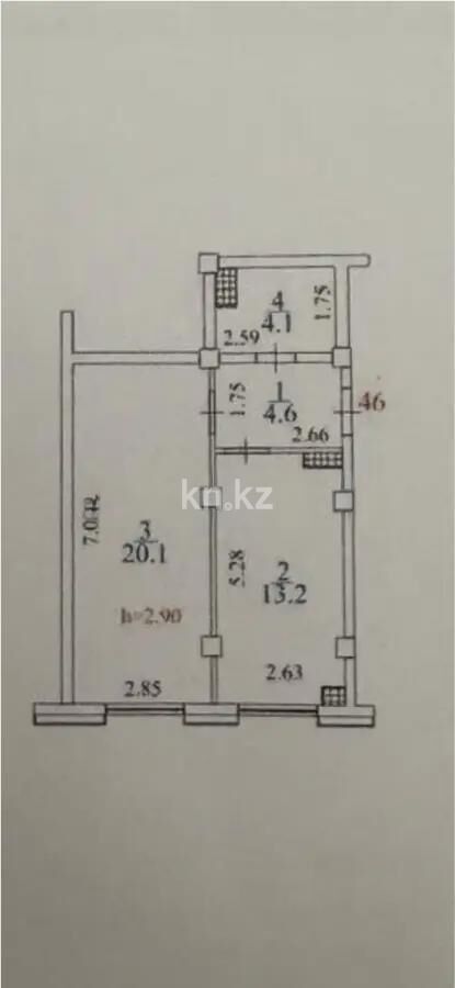Продажа 1-комнатной квартиры, 42 м² - Продажа однокомнатных квартир в Турксибском р-не Алматы - страница 17 фото 1 из 1