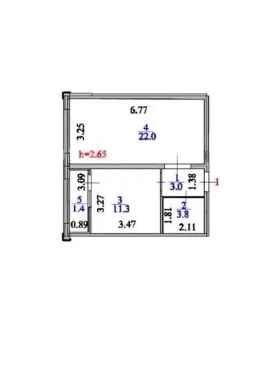 Продажа 2-комнатной квартиры, 41.5 м² - Продажа двухкомнатных квартир в р-не Есиль Астаны - страница 36 фото 1 из 1