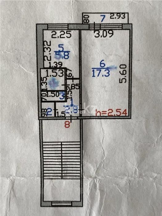 Продажа 1-комнатной квартиры, 30 м² - Продажа квартир в Шахтинске фото 8 из 8