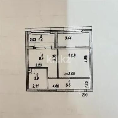 Продажа 1-комнатной квартиры, 37 м² - Недвижимость в Астане - страница 21 фото 4 из 4