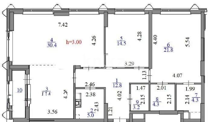 Продажа 3-комнатной квартиры, 113.3 м² - Недвижимость в Астане - страница 18 фото 4 из 4