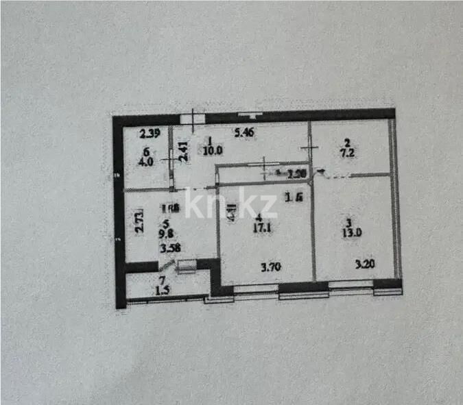 Продажа 2-комнатной квартиры, 63 м² - Продажа квартир в блочном доме в Казахстане - страница 31 фото 4 из 4
