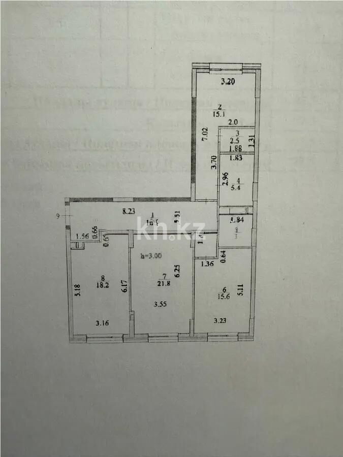Продажа 3-комнатной квартиры, 98 м² - Продажа трехкомнатных квартир в монолитно-каркасном доме в Казахстане - страница 66 фото 7 из 7