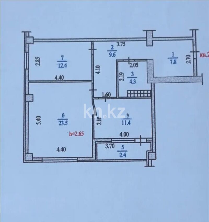 Продажа 1-комнатной квартиры, 41 м² - Продажа квартир от собственников в Алматы - страница 265 фото 9 из 10