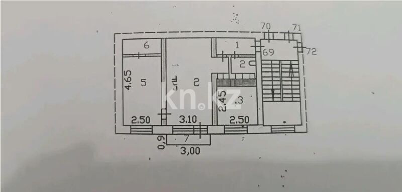 Продажа 2-комнатной квартиры, 44 м² - Продажа квартир в Казахстане - страница 150 фото 6 из 6