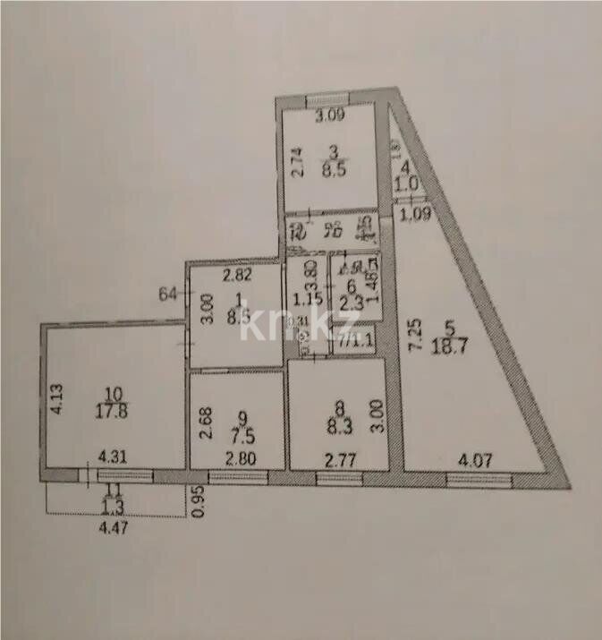 Продажа 4-комнатной квартиры, 81 м² - Продажа гаражей в Усть-Каменогорске фото 1 из 1