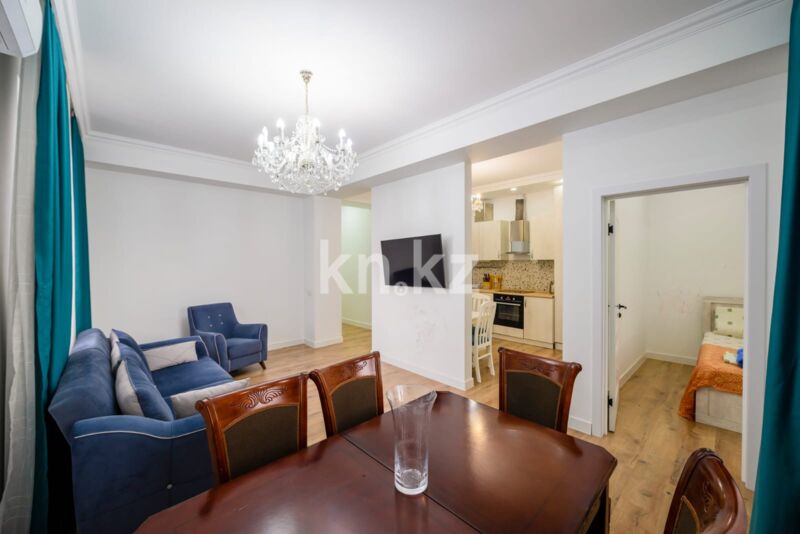 Аренда 3-комнатной квартиры посуточно, 75 м² - Аренда трехкомнатных квартир посуточно в Алматы фото 16 из 18