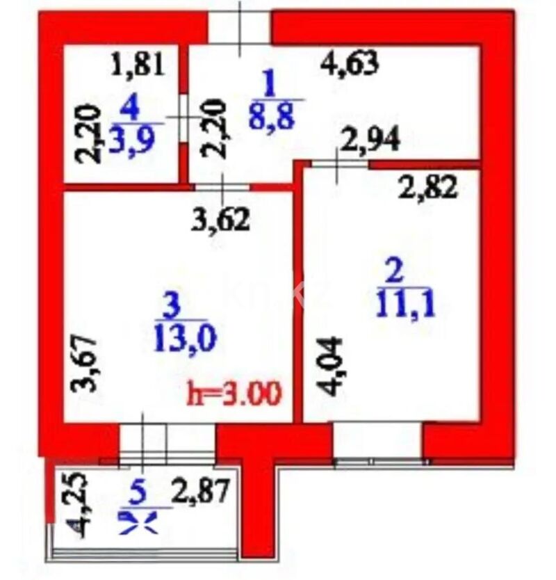 Продажа 1-комнатной квартиры, 38.9 м² - Продажа  однокомнатных квартир в новостройках Астаны - страница 18 фото 2 из 2