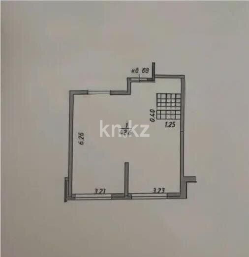 Продажа 1-комнатной квартиры, 42.9 м² - Продажа квартир в Казахстане - страница 9 фото 4 из 4