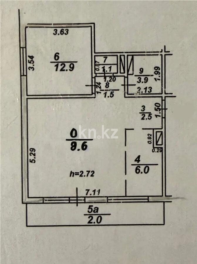Продажа 2-комнатной квартиры, 60 м² - Продажа двухкомнатных квартир в Алматы - страница 20 фото 6 из 6